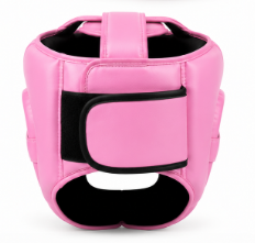 HAWK SPORTS INDUSTRIES Ensemble de casque de boxe en PU rose pour l'entraînement, le sparring, le MMA, le Muay Thai, le Taekwondo - Jeunes débutants - Product Image 2