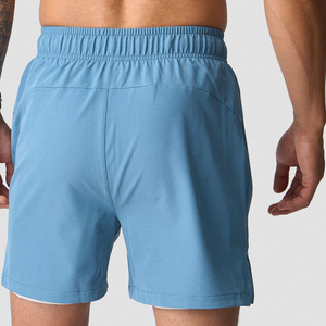Double Layer Fast Dry <b>Men</b> Gym <b>Shorts</b> With Pocket Male Sportswear <b>Compression</b> Running Gym Double Layer <b>Shorts</b> - Product Image 4