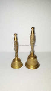 Cloche de prière faite à la main avec métal en laiton de qualité supérieure, idéale pour la décoration de la prière et la célébration - Product Image 6