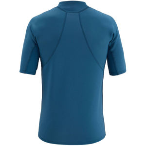 Solid Color Merino <b>Wool</b> Crew Neck Jersey T <b>Shirt</b> with Silk Screen Printing Premium Casual Wear - Product Image 3