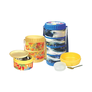 Transportador Tiffin ajustable aislado de plástico para uso en la oficina - Product Image 1