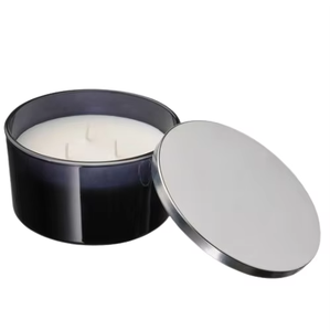 Gifting Purpose Best Quality Export Selling Scented Candles Rose Gold Jar Metal Bowl From Exporter and Supplier - Product Image 2
