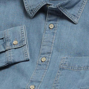 Camisa de Mezclilla para Hombre de la Mejor Calidad, Diseño Único, Color Personalizado, Manga Corta, Estilo Moderno y Vintage - Product Image 6