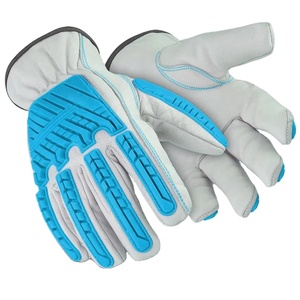 Guantes DE TRABAJO antideslizantes Premium TPR HPPE resistentes a cortes antiimpactos antiaplastamiento para ciclismo de rescate mecánico - Product Image 2