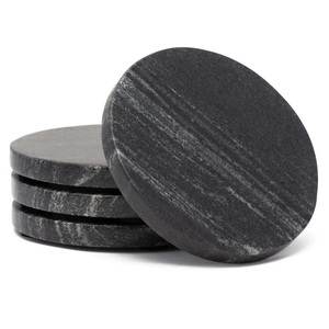 Best Design Stainless Steel Metal Stone <b>Coasters</b> Amazing Look Oval Shape <b>Drink</b> <b>Coasters</b> for Cup & Glass Mug Mats & Pads - Product Image 2