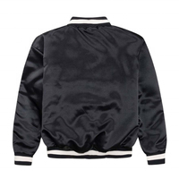 Veste en satin pour homme, très vendue, veste bomber classique, tissu satiné de qualité supérieure, col et poignets côtelés, fermeture éclair sur le devant, vêtements décontractés, vente en gros