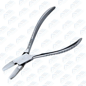 Adjusting Eyeglass Arms <b>Frame</b> Plier Stainless Steel Non-Marring Nylon Jaw Flat Nose Pliers Box Joint Construction 6-Inch - Product Image 6