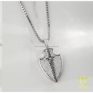 จี้เครื่องประดับทำด้วยมือที่มีการออกแบบเครื่องประดับฮิปฮอปหรูหราและเสร็จสิ้นคุณภาพสูง - Product Image 4