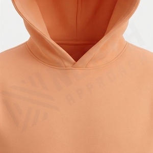 เสื้อฮู้ดดี้ผ้าฝ้าย 100% ดีไซน์ทันสมัย ใส่ได้ทั้งชายและหญิง ระบายอากาศได้ดี แห้งเร็ว มีกระเป๋าเสื้อ ผ้าฟลีซ แบบสวมหัว ขายส่ง คุณภาพพรีเมียม รับผลิตตามแบบ - Product Image 4