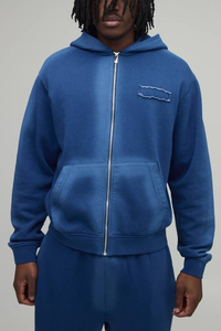 <b>Men</b> Sun Faded Tracksuit Oversized Crew Neck Jogger <b>Pants</b> Relaxed Fit Casual Everyday <b>Lounge</b> Wear Clothing Sweatshirt High Waist - Product Image 6