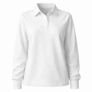 Camisetas de Rugby Casuales para Mujer al por Mayor con Estampado Frontal y Logotipo Personalizado - Secado Rápido y Absorción de Humedad, Pedidos al por Mayor OEM - Product Image 1