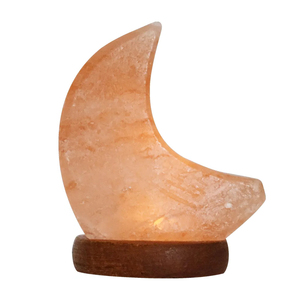 Best Selling Hand Carved Natural <b>Crystal</b> Table Lamp with Personalized Logo OEM Manufacturing Luxury Himalayan <b>Moon</b> Salt Lamp - Product Image 3