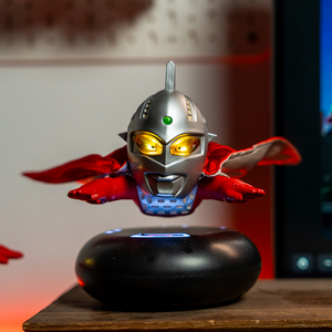 Meilleure vente Cadeau cool de Noël OEM <span class=keywords><strong>Super</strong></span> <span class=keywords><strong>Heros</strong></span> Flottant à lévitation magnétique Ultraman Seven Anime Figure Light - Product Image 1