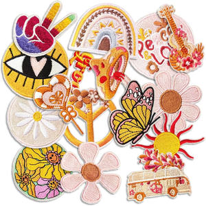 Hermoso Parche Bordado de Paisaje al Atardecer, Termoadhesivo para Tela, para Sombreros, Mochilas, Chaquetas, Gorras, Ropa de Exterior DIY - Product Image 6