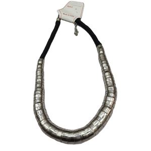 Collier long en perles de résine multicolores vintage fait à la main en Inde, collier fait à la main pour femmes et filles - Product Image 1