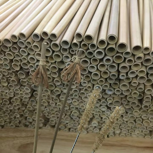 หลอดดูดน้ำไม้ไผ่แบบใช้ซ้ำได้ เป็นมิตรกับสิ่งแวดล้อม โรงงานเวียดนาม ผู้ผลิตขายส่ง ส่งออก - Product Image 1