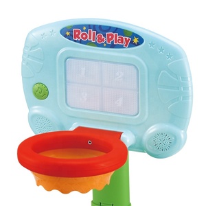 ชุดของเล่นบาสเก็ตบอลแบบโต้ตอบ 2 in 1 พร้อมเอฟเฟกต์เสียงและแสง - Product Image 2