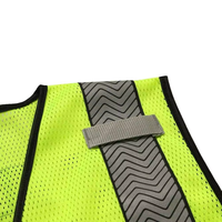 Reflektierende Wendbare Hi-Vis Atmungsaktive Herbst-Sicherheitsweste für Herren-Arbeitskleidung Bauarbeiten Leuchtende Kleidung