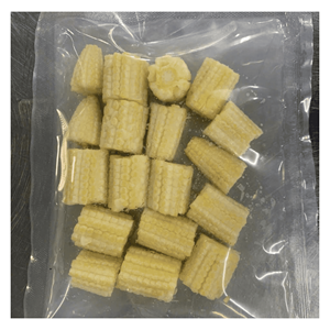 Maïs bébé surgelé IQF, produit à partir de tiges de maïs bébé naturelles, pour les plats sautés, les salades et la restauration, origine Vietnam. - Product Image 3