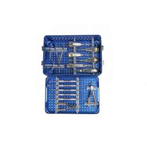 Juego de Instrumentos Quirúrgicos Ortopédicos para Cirugía de Implantes Óseos, Bandeja de Esterilización Manual, Acero Inoxidable Médico de Alta Calidad - Product Image 6
