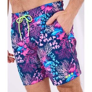 Pantalones Cortos Sublimados para Hombre con Logotipo Personalizado, Nuevo Diseño con Cierre de Cordón, Pantalones Cortos Sublimados para Hombre en Venta en Línea - Product Image 1