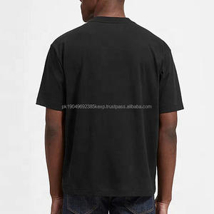 <b>Plain</b> High Quality Unisex 100% Cotton Custom Logo Sport Drop Shoulder Thick Cotton Tshirt Print Custom <b>Oversize</b> <b>T</b> <b>Shirt</b> - Product Image 2