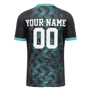 เสื้อฟุตบอลซับลิเมชั่นคุณภาพสูง โพลีเอสเตอร์ 100% รุ่นใหม่ล่าสุด รับผลิตตามสั่ง (OEM) ขายส่ง พร้อมบริการพิมพ์ลายซับลิเมชั่น สำหรับผู้ใหญ่ทุกเพศ - Product Image 2