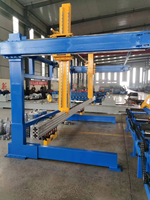Machine de superposition de carreaux robotisée, pour panneaux sandwich et tôles ondulées, conception compacte, installation facile