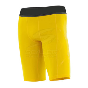 Shorts de compression respirants à taille élastique et séchage rapide pour hommes, pour la gym, le fitness, la lutte et les activités sportives - Product Image 2