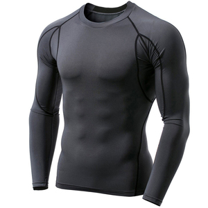 Fitness Quick Dry Regular Fit Short Sleeve O-Neck Polyester/Cotton <b>Silk</b> Screen Printed Sporty T-<b>shirt</b> <b>Men</b> Outdoor Training - Product Image 3
