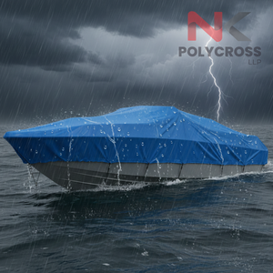 Lona para Cubrir Barcos, Impermeable, Resistente, Protección para Barcos de Pesca, Barcos a Motor, Veleros y Lanchas, Protección contra Polvo, Lluvia y Sol - Product Image 5