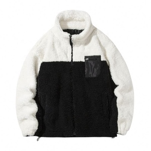 Veste en polaire sherpa à fermeture éclair intégrale, motif personnalisé brodé, design OEM de haute qualité - Product Image 4