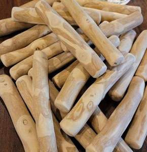 ของเล่นเคี้ยวสำหรับสุนัข-ไม้กาแฟธรรมชาติ เป็นมิตรกับสิ่งแวดล้อม ทนทาน ช่วยทำความสะอาดฟันและสุขภาพจิตของสุนัข - Product Image 1