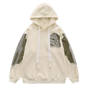 Fabricant de sweats à capuche personnalisés avec broderie effet vieilli, sweats à capuche en coton épais, sweats à capuche en molleton bouclette effet vieilli - Product Image 5