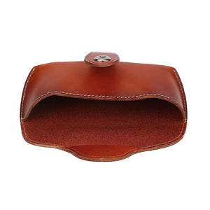 Estuche para Gafas al por Mayor, Nuevo Diseño, Moda, Cuero Genuino Puro, Logotipo Personalizado, Estuche para Gafas de Sol en Varios Colores - Product Image 6