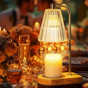 Idee Regalo Matrimonio 2025: Elegante Lampada Scaldacandele per Coppie, Regalo di Fidanzamento e per Addio al Nubilato, Nuovo Regalo per il Registro Nuziale - Product Image 1