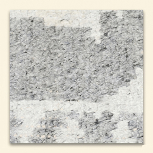 <b>Silver</b> Blossom Heritage Grey Ivory Hand Tufted Wool <b>Rug</b> Modern Floral Distressed Medallion Non-Slip Eco Friendly Thick Pile - Product Image 3