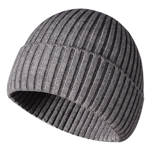 Gorro de Punto Personalizado Azul y Blanco, Transpirable, Impermeable, con Serigrafía, Edición Limitada, con Pompón, Unisex, para Adultos, Casual, de Invierno - Product Image 2