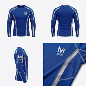 Conjunto Deportivo de Compresión para Hombre de Alta Calidad, Europa Global Maluza, Traje de Compresión para Correr y Entrenar - Product Image 6