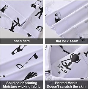 Polo de Golf Premium para Hombre, Secado Rápido, Absorbe la Humedad, Logotipo Personalizado, OEM, ODM, Venta al Por Mayor - Product Image 6