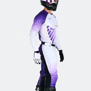 Maillot de motocross MX personnalisé, chemise de course de motocross, hautement respirant, équipement tout-terrain durable avec options de couleurs et de design du logo - Product Image 3