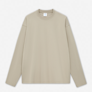 Maglietta a Maniche Lunghe Personalizzata del Produttore, Leggera e <span class=keywords><strong>Termica</strong></span> per Uomo, 100% Cotone - Product Image 5