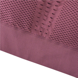 Women Sports Bra Racerback <b>Mesh</b> Hollow Out Back Breathable Yoga <b>Top</b> High Support Seamless Solid Color <b>Plus</b> <b>Size</b> Quick Dry - Product Image 6