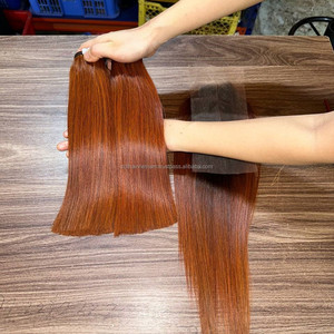 Produits capillaires vietnamiens en gros : Lots de cheveux humains bruts avec closure en dentelle pour perruques de cheveux humains, frontale en dentelle, cuticules intactes - Product Image 2