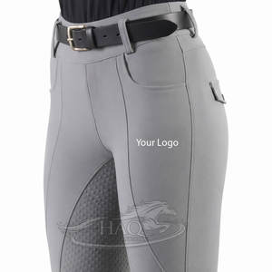 Leggings d'équitation personnalisés pour femmes, culotte d'équitation à siège intégral, taille haute, compression, extensibles, pantalon d'équitation premium - Product Image 1