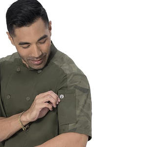 Uniformes de Hotel de Invierno Personalizados de Alta Calidad al por Mayor, Chaqueta de Chef Negra de Manga Larga en Venta, Suministro Directo de Fábrica - Product Image 4