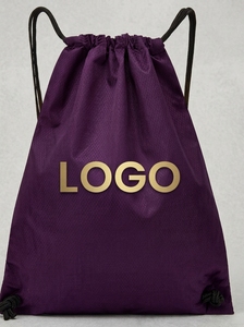 Bolsa con Cordón Personalizada con Logotipo, Bolsa Deportiva Impermeable de Poliéster, Mochila con Cordón, Bolsa de Gimnasio, Bolsa de Viaje Ligera - Product Image 3