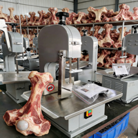 Mesin Gergaji Tulang Komersial Tugas Berat untuk Daging Sapi, Babi, Tulang Rusuk, Ikan, Ayam, Bebek, Peralatan Pengolahan HJ-H250