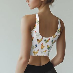 Sujetadores Deportivos para Mujer, Brasier con Estampado de Leopardo, Espalda Cruzada, para Gimnasio y Yoga, Antibacterianos, Sin Costuras, de Secado Rápido, Ligeros y Transpirables - Product Image 2