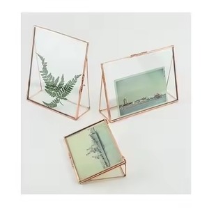 Premium Style Metal Glass <b>Picture</b> <b>Frame</b> Decorative Photo Display Home Interior - Product Image 1